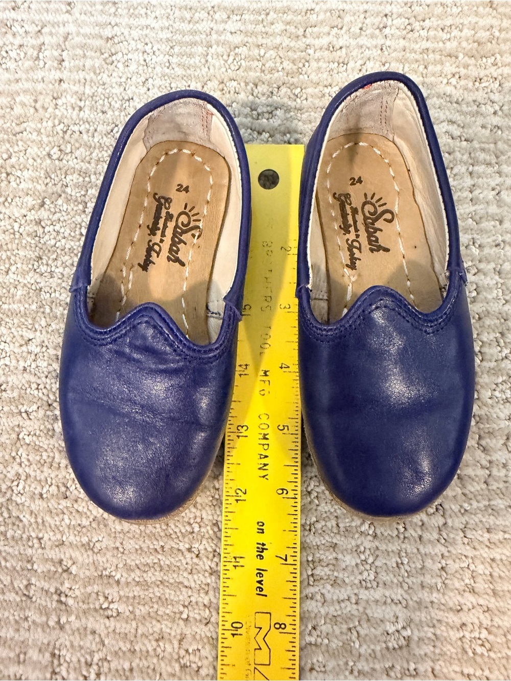 Sabah Kids Royal Blue Slip-On